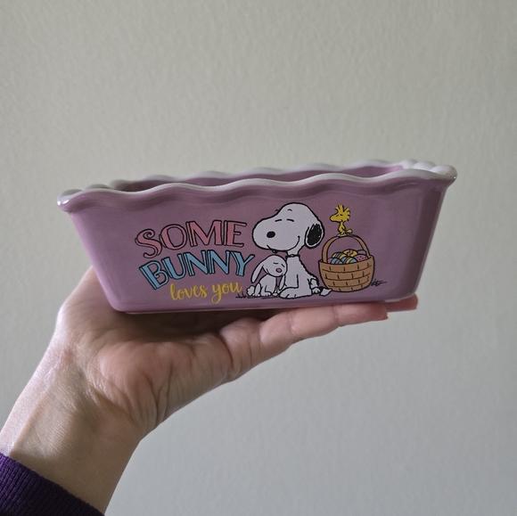 Peanuts mini loaf pan, some bunny loves you - Picture 5 of 5